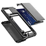 Buff iPhone 11 Slide Armor Kılıf Black