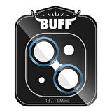 Buff iPhone 13 / 13 Mini Kamera Metal Lens Koruyucu Navy Blue