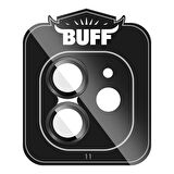 Buff iPhone 11 / 12 / 12 Mini Kamera Metal Lens Koruyucu Black