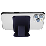 Buff iPhone WalletMag Stand Deri Cüzdan Purple