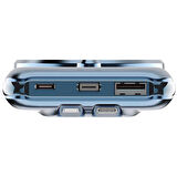 Buff BP11 10000mAh Magsafe Uyumlu Dahili Kablolu Powerbank Blue
