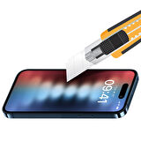 Buff iPhone 15 5D Matte Ekran Koruyucu