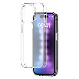 Buff iPhone 15 Pro Max Air Hybrid Kılıf Crystal Clear