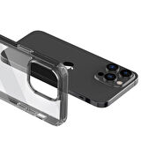 Buff iPhone 15 Pro Max Air Hybrid Kılıf Smoke Black