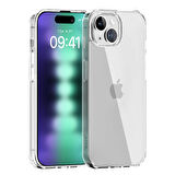Buff iPhone 15 Plus Air Hybrid Kılıf Crystal Clear