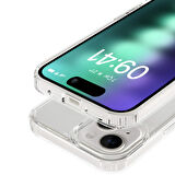 Buff iPhone 15 Plus Air Hybrid Kılıf Crystal Clear