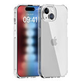 Buff iPhone 15 Air Hybrid Kılıf Crystal Clear