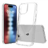 Buff iPhone 15 Air Hybrid Kılıf Crystal Clear