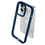 Buff iPhone 15 Pro Max New Air Bumper Kılıf Blue