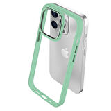 Buff iPhone 15 Pro Max New Air Bumper Kılıf Light Green