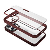 Buff iPhone 15 Pro New Air Bumper Kılıf Plum