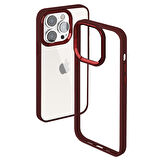 Buff iPhone 15 Pro New Air Bumper Kılıf Plum