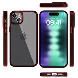 Buff iPhone 15 Plus New Air Bumper Kılıf Plum