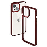 Buff iPhone 15 Plus New Air Bumper Kılıf Plum