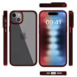 Buff iPhone 15 New Air Bumper Kılıf Plum