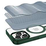 Buff iPhone 15 Pro Max MagSafe Slim Fit Kılıf Dark Green