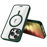 Buff iPhone 15 Pro MagSafe Slim Fit Kılıf Dark Green