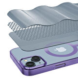 Buff iPhone 15 MagSafe Slim Fit Kılıf Purple