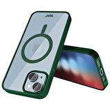 Buff iPhone 15 MagSafe Slim Fit Kılıf Dark Green