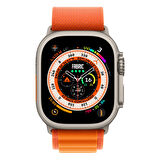 Buff Apple Watch Ultra Fabric Band 49mm Kayış Orange