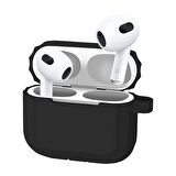 Buff Airpods 3 Rubber Silikon Kılıf Black