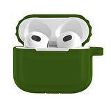 Buff Airpods 3 Rubber Silikon Kılıf Green