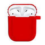Buff Airpods 2 Rubber Silikon Kılıf Red