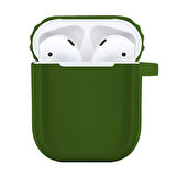 Buff Airpods 2 Rubber Silikon Kılıf Green