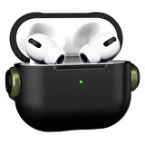 Buff Airpods Pro 2 DjPods Kılıf Black-Dark Green
