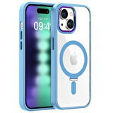 Buff iPhone 15 Plus BumperMag Kılıf Sierra Blue