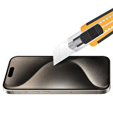 Buff iPhone 15 Pro Max 5D EasyFit 2 Adet Ekran Koruyucu