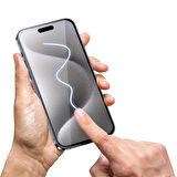 Buff iPhone 15 Pro Max 5D EasyFit 2 Adet Ekran Koruyucu