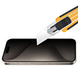 Buff iPhone 15 Pro Max 5D Privacy EasyFit Ekran Koruyucu