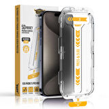 Buff iPhone 15 Pro Max 5D Privacy EasyFit Ekran Koruyucu