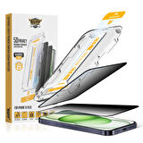 Buff iPhone 15 Plus 5D Privacy EasyFit Ekran Koruyucu