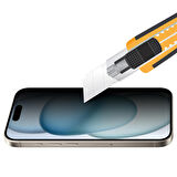 Buff iPhone 15 5D Privacy EasyFit Screen Protector