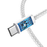 Buff BL74 Örgülü USB Type-C 3A 1.2M Data ve Şarj Kablosu