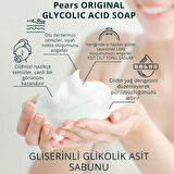 PEARS ORIGINAL HAND MADE GLYCOLIC ACID SOAP – EL YAPIMI GLİKOLİK ASİTLİ SABUN 120 GR