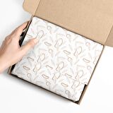 25'li Floral Seri 20gr Pelur Kağıt 70x100cm - Kiremit
