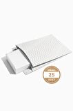 Small 25'li 2,6 Desi 23x35x10cm Klasik Seri Kargo Zarfı - Beyaz