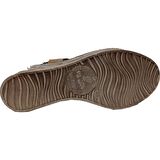 VENÜS 2015707Y DOLGU TOPUK HAFİF DERİ KADIN SANDALET