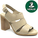 Venüs Merga Hakiki Deri Comfort Ortopedik Kadın Sandalet