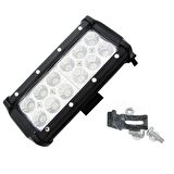 12 Ledli 36W Metal Kasalı Off Road Gündüz Sis Farı Lambası 12 V