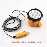 12v Mini Araç Işıldak Spot Mıknatıslı