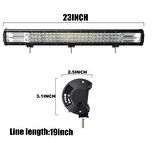 360w 120 Combo Led Delici&Yayıcı Off Road Lambası Projektör 64cm