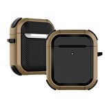 Apple Airpods 1 2 Zırh Armor Darbe Emici Koruma Kılıf Kapak