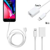 Apple iPhone Lightning Uzatma Kablosu 2 Metre