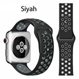 Apple Watch 1 2 3 4 5 6 7 38mm 40mm 41mm Spor Silikon TME Kordon