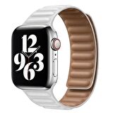 Apple Watch 7 6 5 4 3 2 1 41mm 40mm 38mm Leather Link TME Kordon