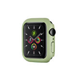 Apple Watch 7 Serisi 41mm Rubber Sert Plastik Mat Kılıf Kapak